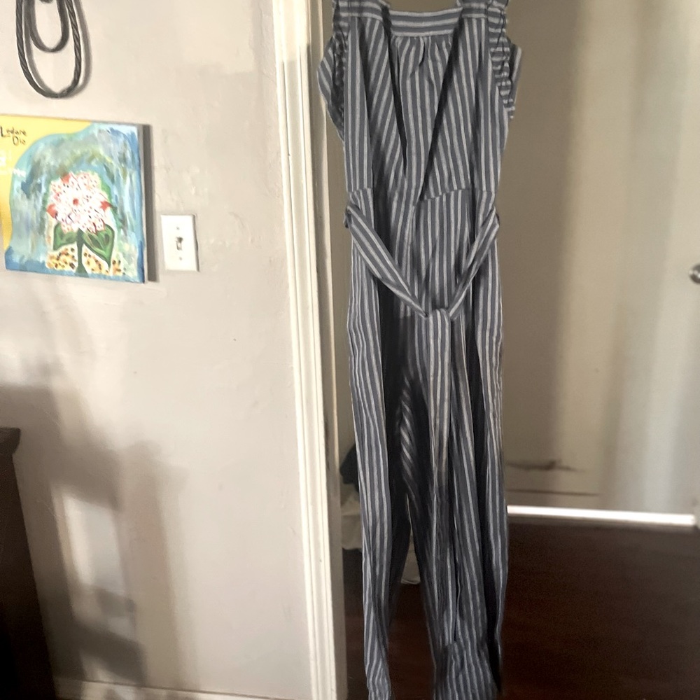 Old navy striped jumpsuit